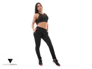 Pantalon de jogging negro