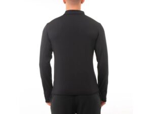 Campera liviana de tejido plano negro