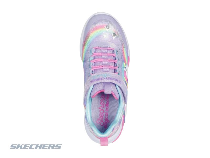 Zapatilla Skechers Unicorn Chaser con luces - Imagen 4