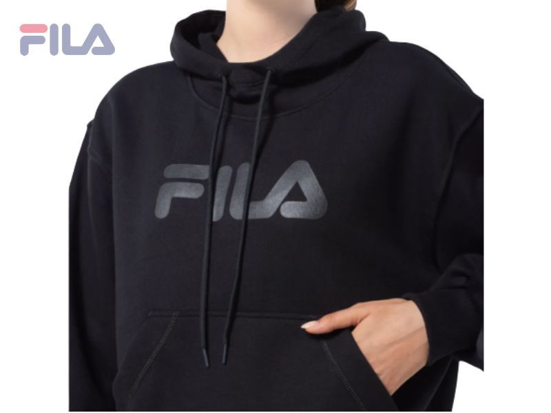 BUZO CANGURO MUJER FILA COMFORT LETTER III - Imagen 3