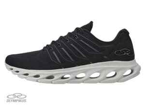 Zapatillas deportivas de macrame negras olympikus