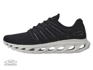 Zapatillas deportivas de macrame negras olympikus