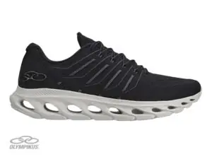 Zapatillas deportivas de macrame negras olympikus