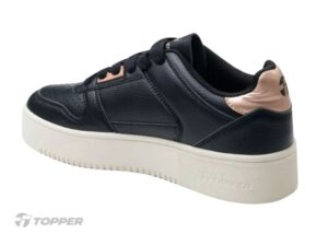 Zapatillas graf metalic topper