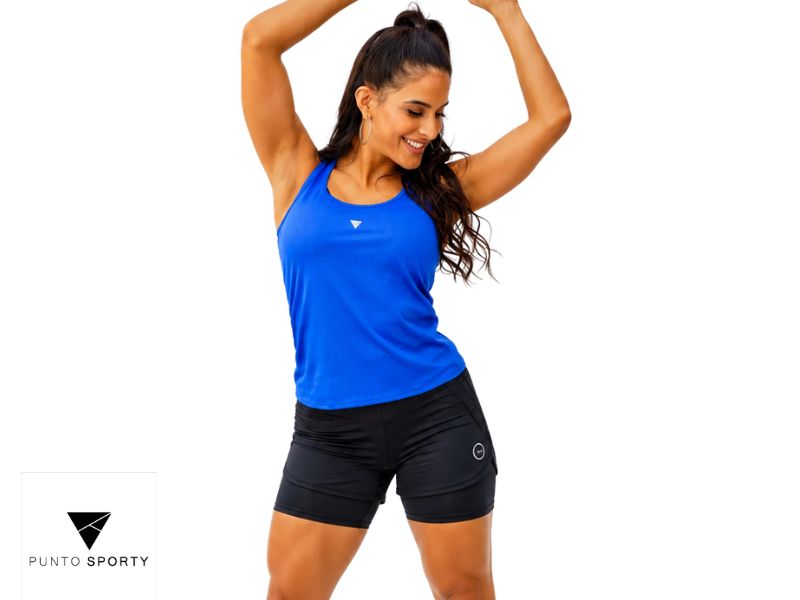 Musculosa azul