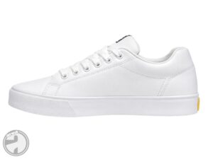 Zapatilla urbana de ecocuero blanca