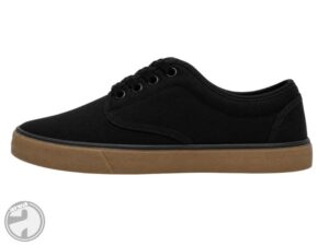 Zapatilla urbana de lona negra