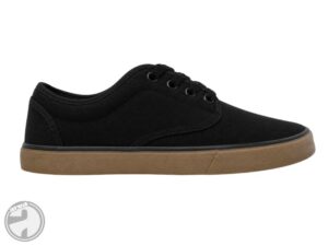 Zapatilla urbana de lona negra