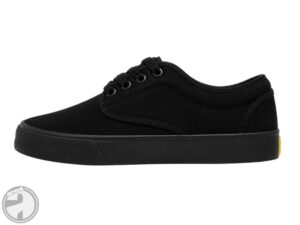 Zapatilla urbana de lona negra