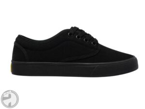 Zapatilla urbana de lona negra