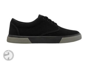 Zapatilla urbana de lona negra