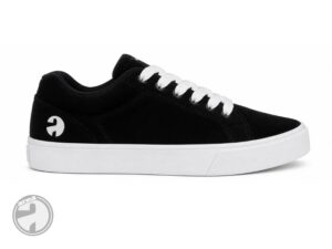 Zapatilla urbana gamuzada negroblanco