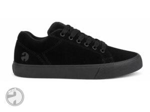 Zapatilla urbana gamuzada negro/negro