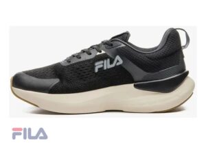 Zapatillas deportivas de macrame fila negro/blanco