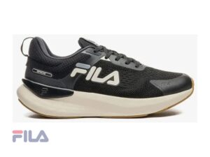 Zapatillas deportivas de macrame fila negro/blanco