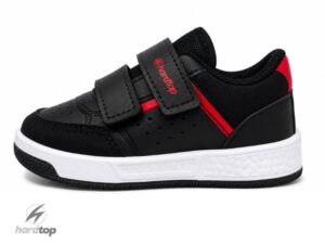 Zapatillas urbanas con abrojo negro/rojo