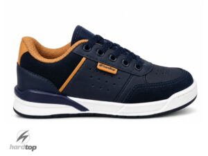 Zapatillas urbanas de ecocuero azul