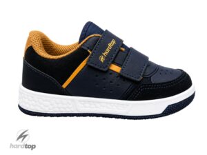 Zapatillas urbanas con abrojos de ecocuero azul