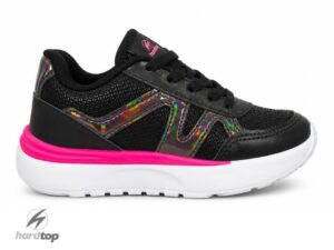 Zapatillas urbanas de ecocuero con brillos