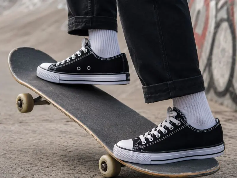 Zapatilla jaguar de lona con puntera urbana - Imagen 4