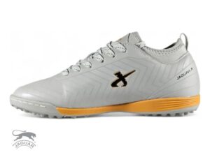 Botin de futbol 5 de ecocuero gris