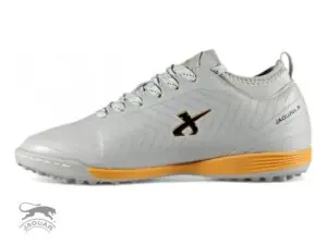 Botin de futbol 5 de ecocuero gris