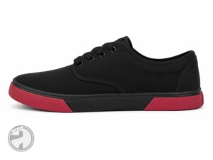 Zapatilla urbana de lona negra