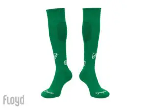Media de futbol elastizada color verde