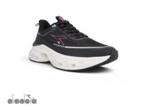 Zapatillas Deportivas Diadora Veloce en Negro y Rosa