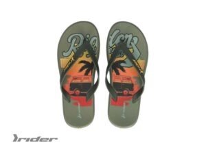 Ojota playera de goma eva verde rider